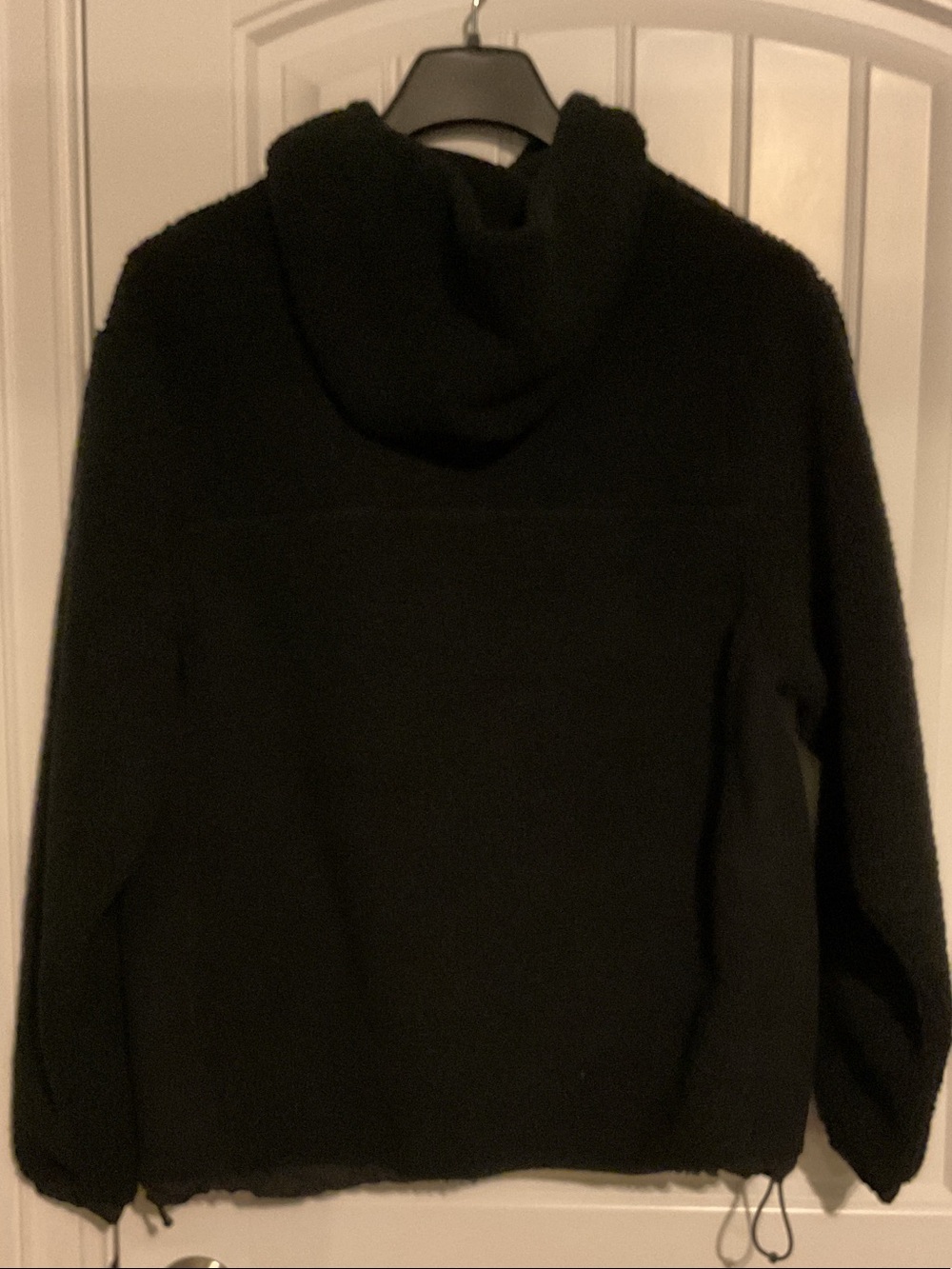 Kith kids Black Sherpa Half-Zip Hoodie - Picture 3 of 5